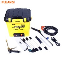 Pulandi Multifunctional Portable 36l 12v Mobile Car Washer Equipment With Brushes