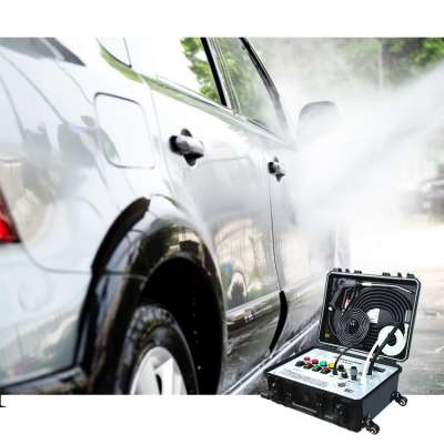 Best Customized 110V/220V High Pressure 8Bar Cold Hot Water 30S Strong Steam Output Cleaner Mobile Automatic Car Wash Brushes